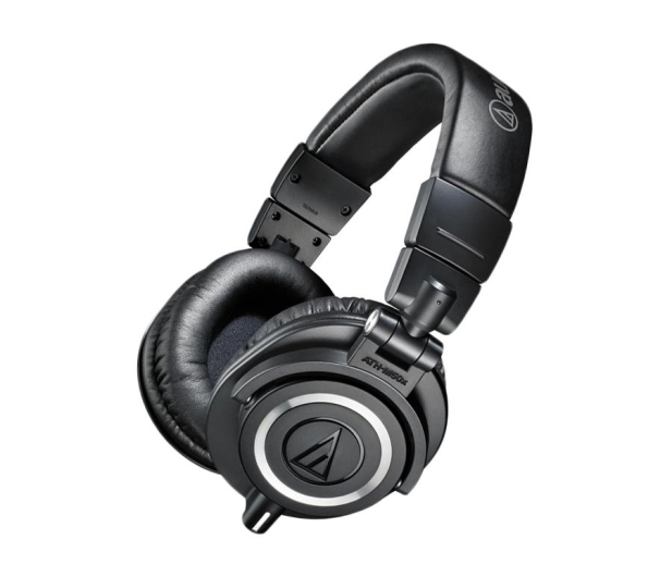 AUDIO-TECHNICA ATH-M50X Czarny ATH-M50XBLK - 413144 - zdjęcie